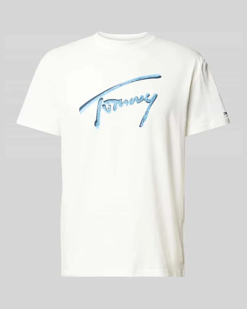 Tommy Hilfiger T-Shirt mit Label-Print 
