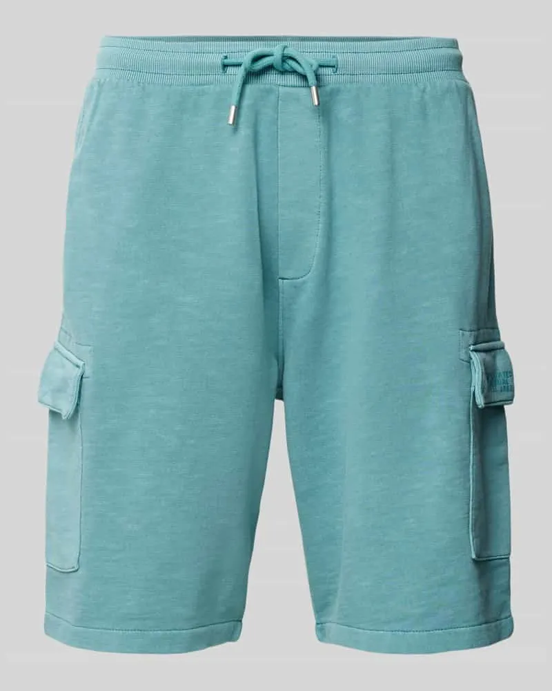 S.Oliver Regular Fit Sweatshorts mit Cargotaschen 
