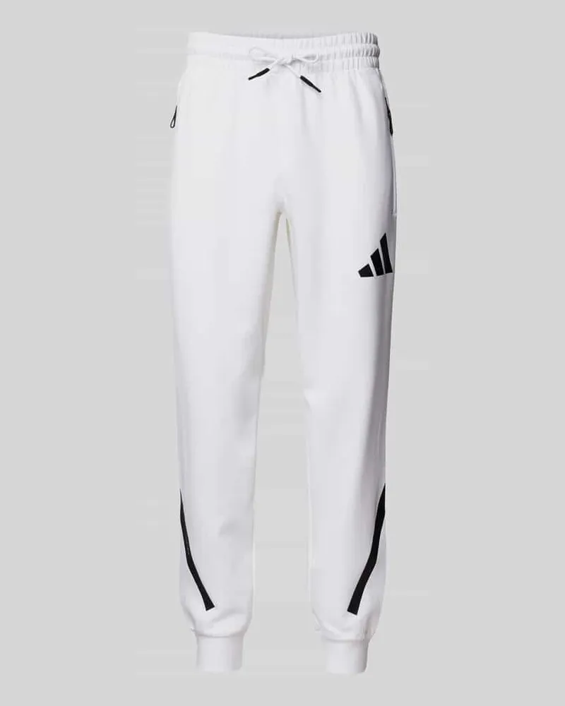 adidas Sweatpants mit Label-Print 