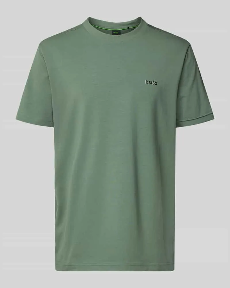 HUGO BOSS Regular Fit T-Shirt aus Baumwoll-Mix Modell 'TEE 