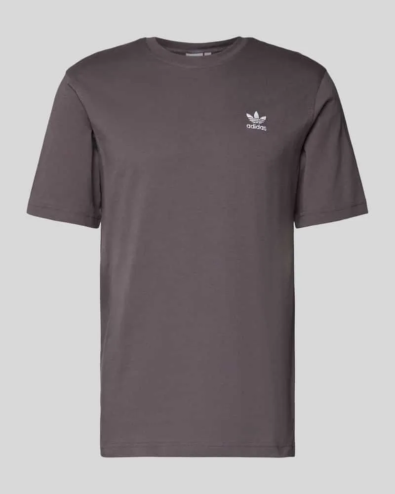 adidas T-Shirt mit Logo-Stitching 
