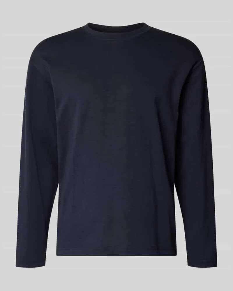 Selected Homme Loose Fit Langarmshirt aus Baumwoll-Mix Modell 'LOOSEOSCAR 