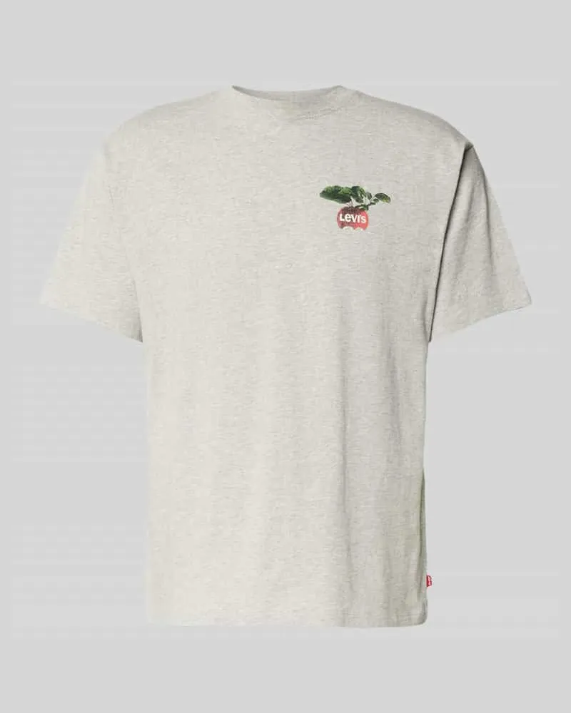 Levi's T-Shirt mit Label-Print 