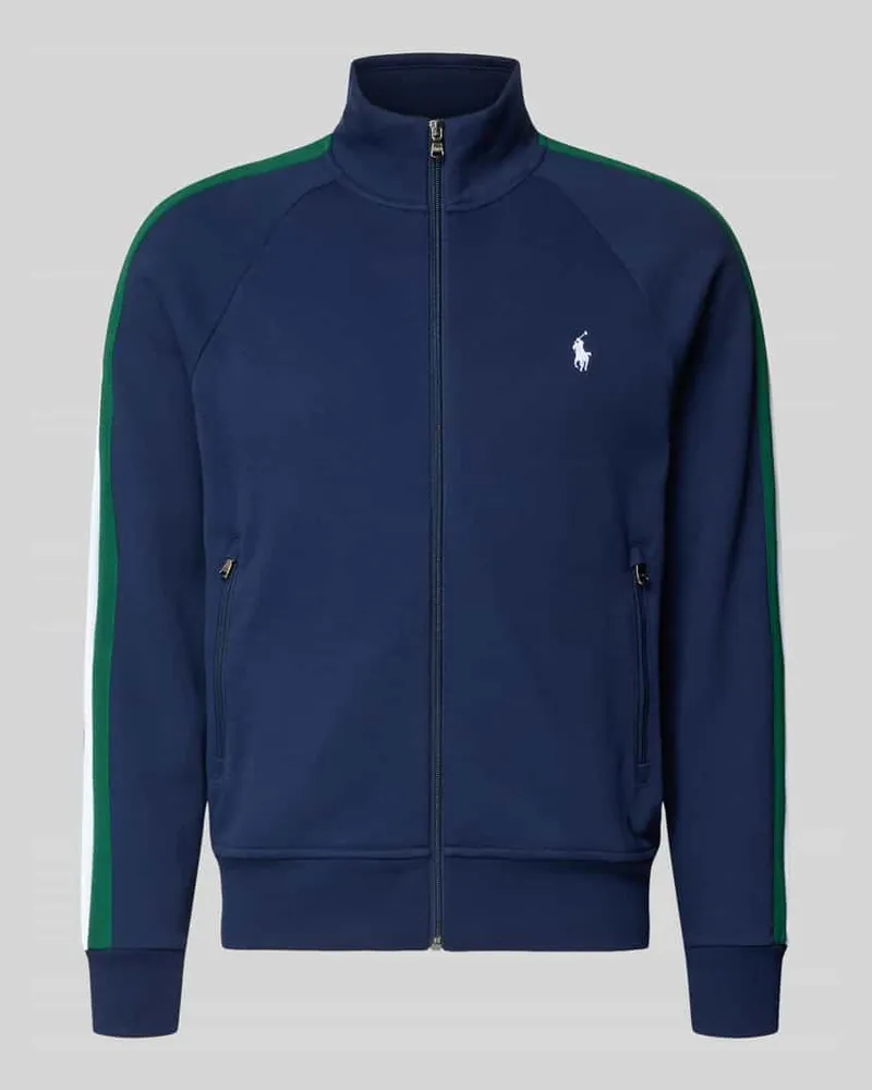 Ralph Lauren Regular Fit Sweatjacke aus Baumwoll-Mix Marine