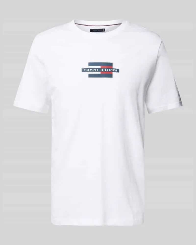 Tommy Hilfiger Regular Fit T-Shirt aus reiner Baumwolle 