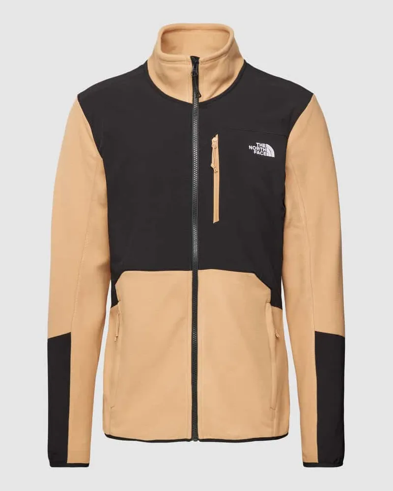 The North Face Funktionsjacke mit Brusttasche Modell 'GLACIER PRO Camel