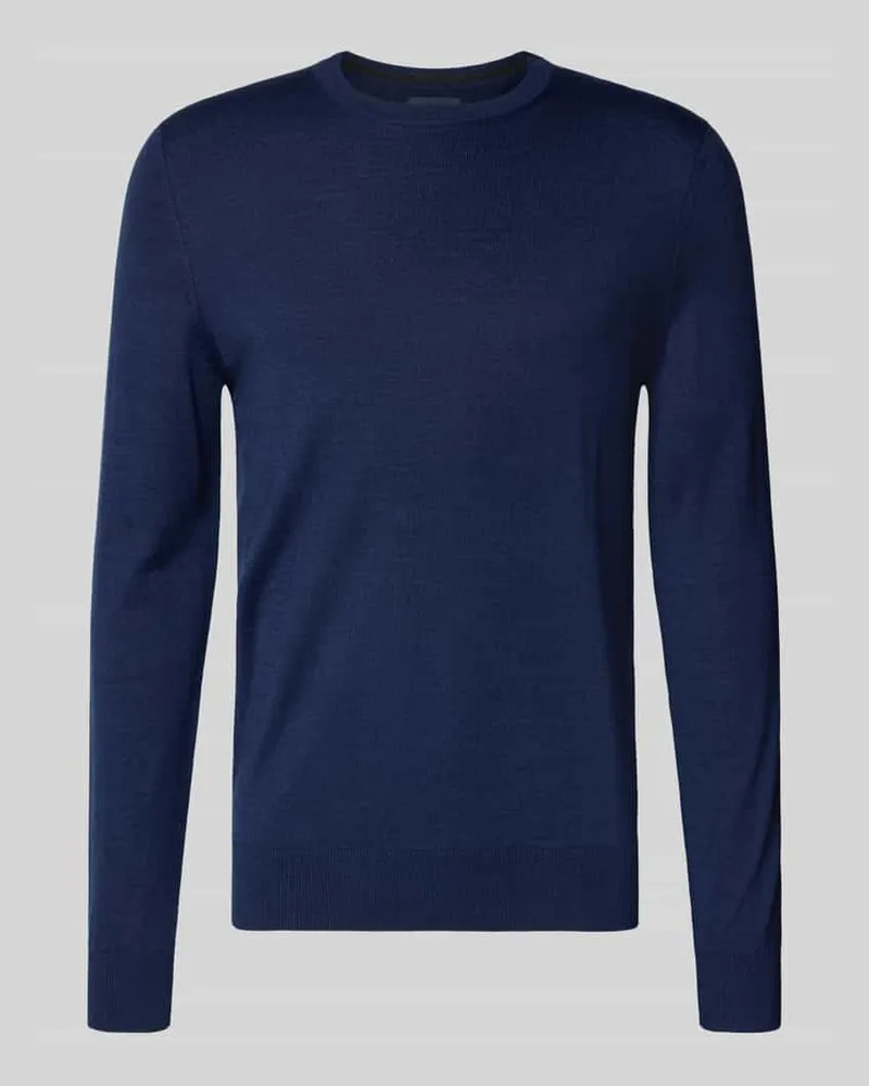 Christian Berg Regular Fit Longsleeve aus Woll-Mix 