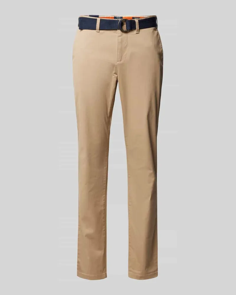 McNeal Stoffhose mit französischen Eingrifftaschen Beige