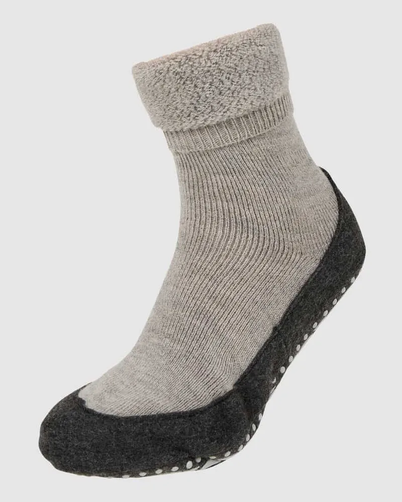 Falke Socken mit elastischem Rippenbündchen Modell 'COSYSHOES 