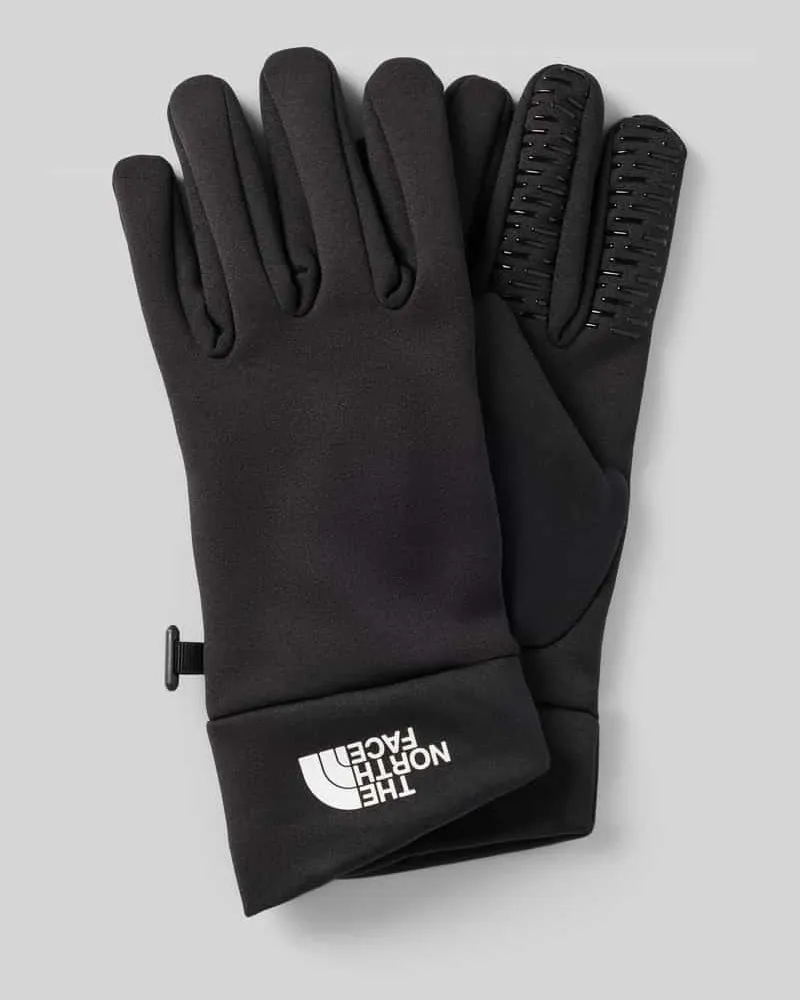 The North Face Handschuhe mit Logo-Print Modell 'RINO Black