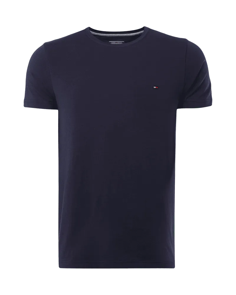 Tommy Hilfiger Slim Fit T-Shirt mit Rundhalsausschnitt 