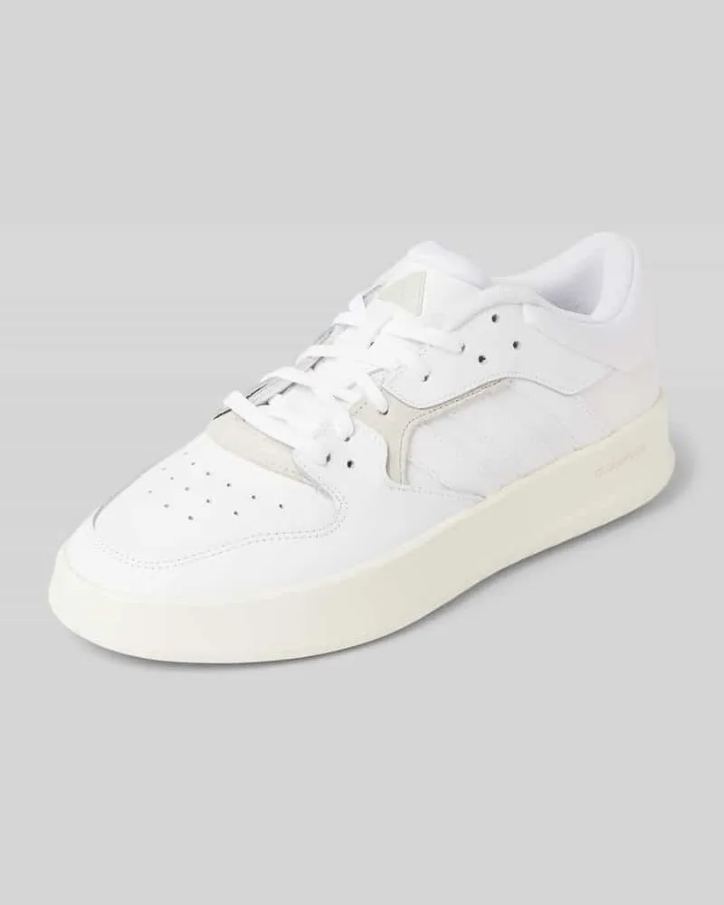 adidas Sneaker mit Schnürverschluss Modell 'COURT 24 Weiss