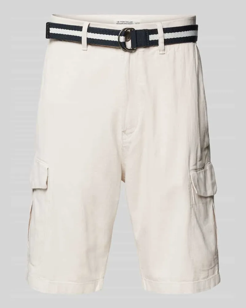 Tom Tailor Regular Fit Cargoshorts mit französischen Eingrifftaschen 