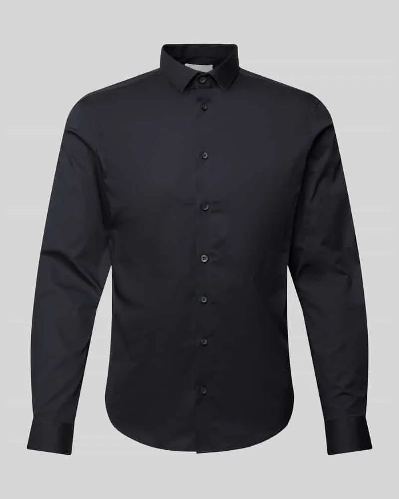 Casual Friday Slim Fit Freizeithemd mit Kentkragen Modell 'Palle 