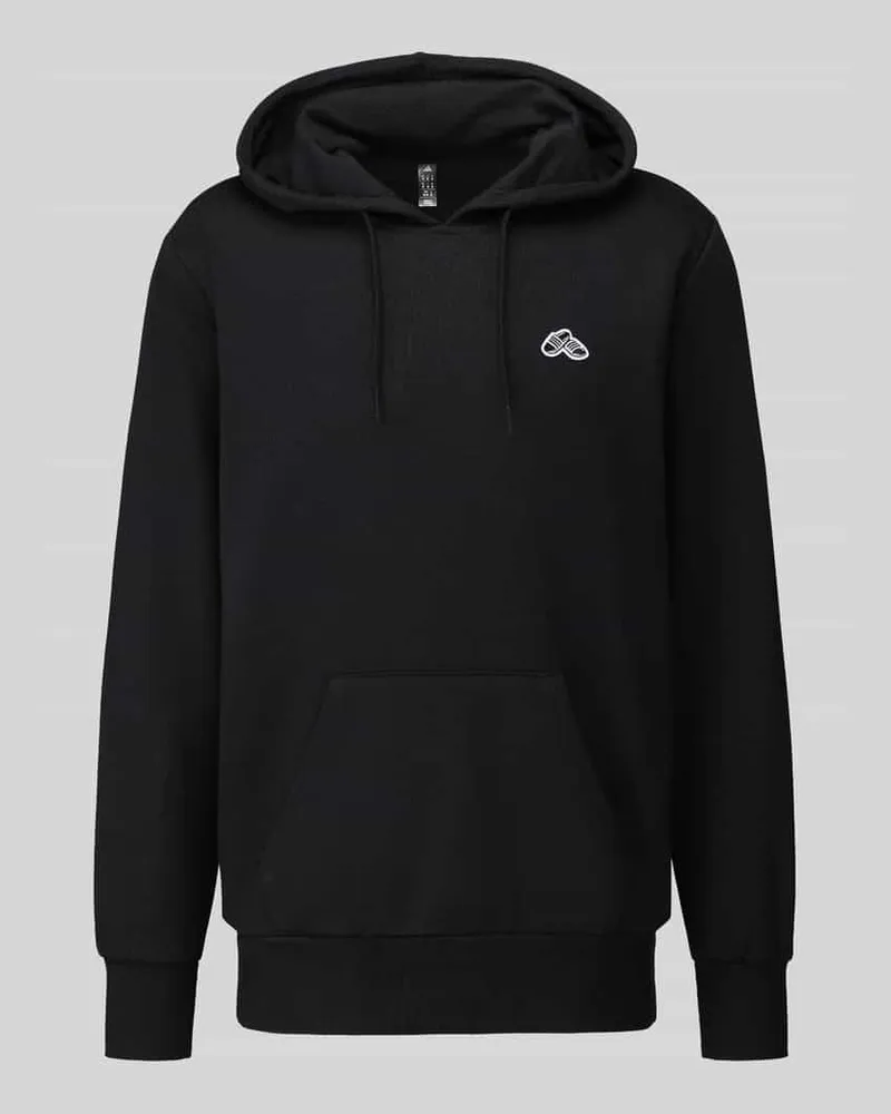 adidas Hoodie mit kleinem Label-Stitch Black