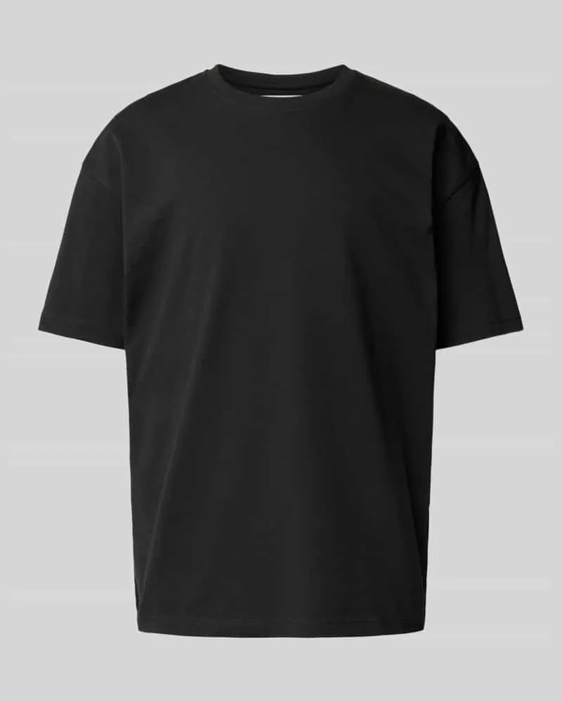 Samsøe & Samsøe T-Shirt mit geripptem Rundhalsausschnitt Modell 'HUDSON 
