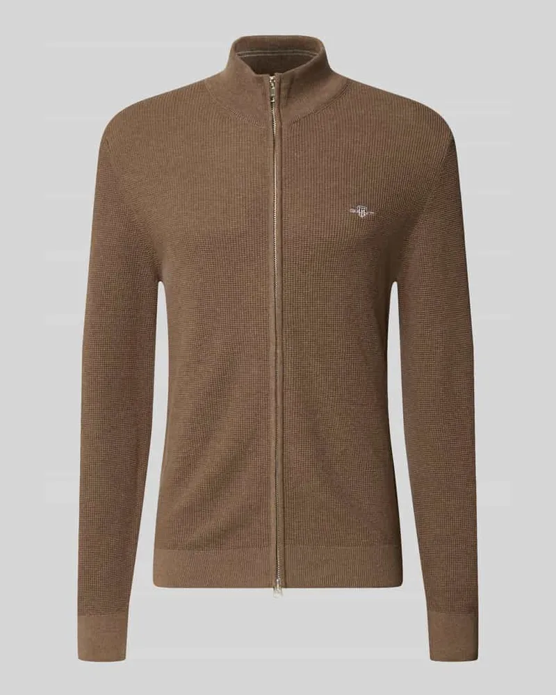 Gant Regular Fit Strickjacke aus reiner Baumwolle Hazel