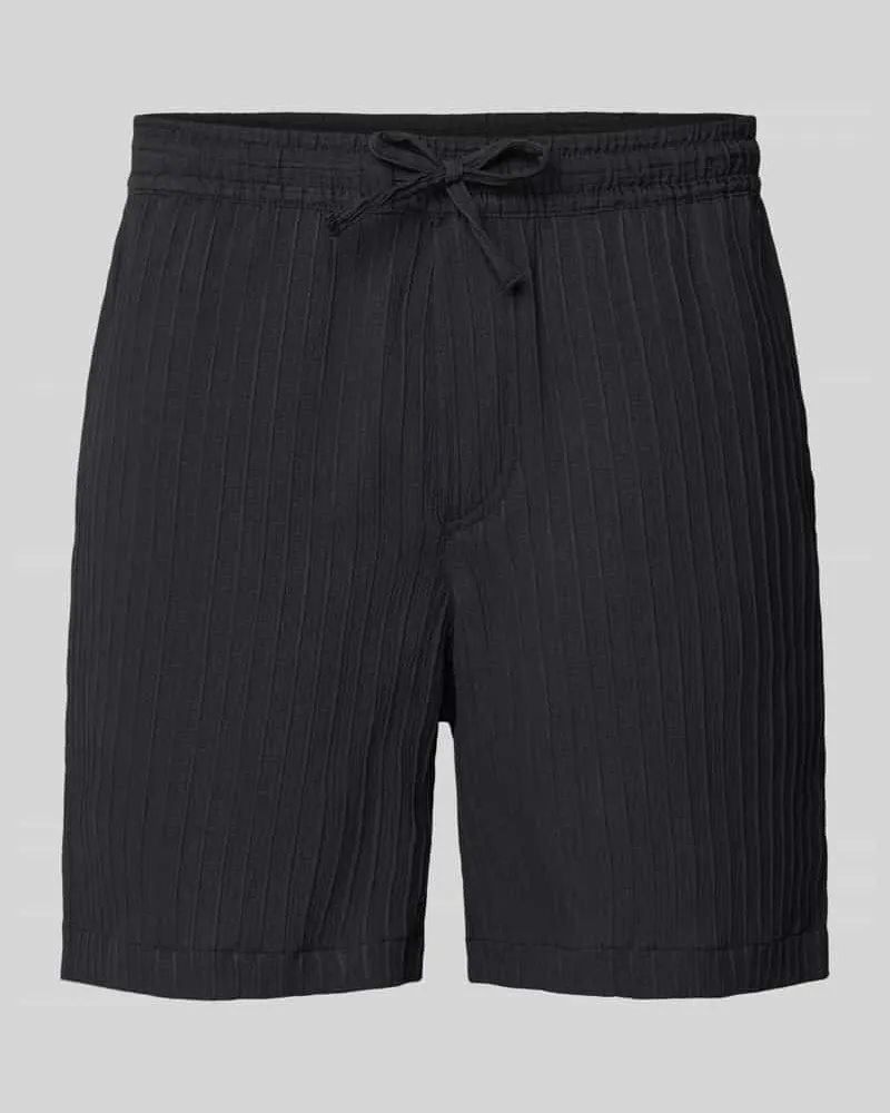 Jack & Jones Regular Fit Shorts mit Strukturmuster Modell 'JAIDEN MASSIMO 