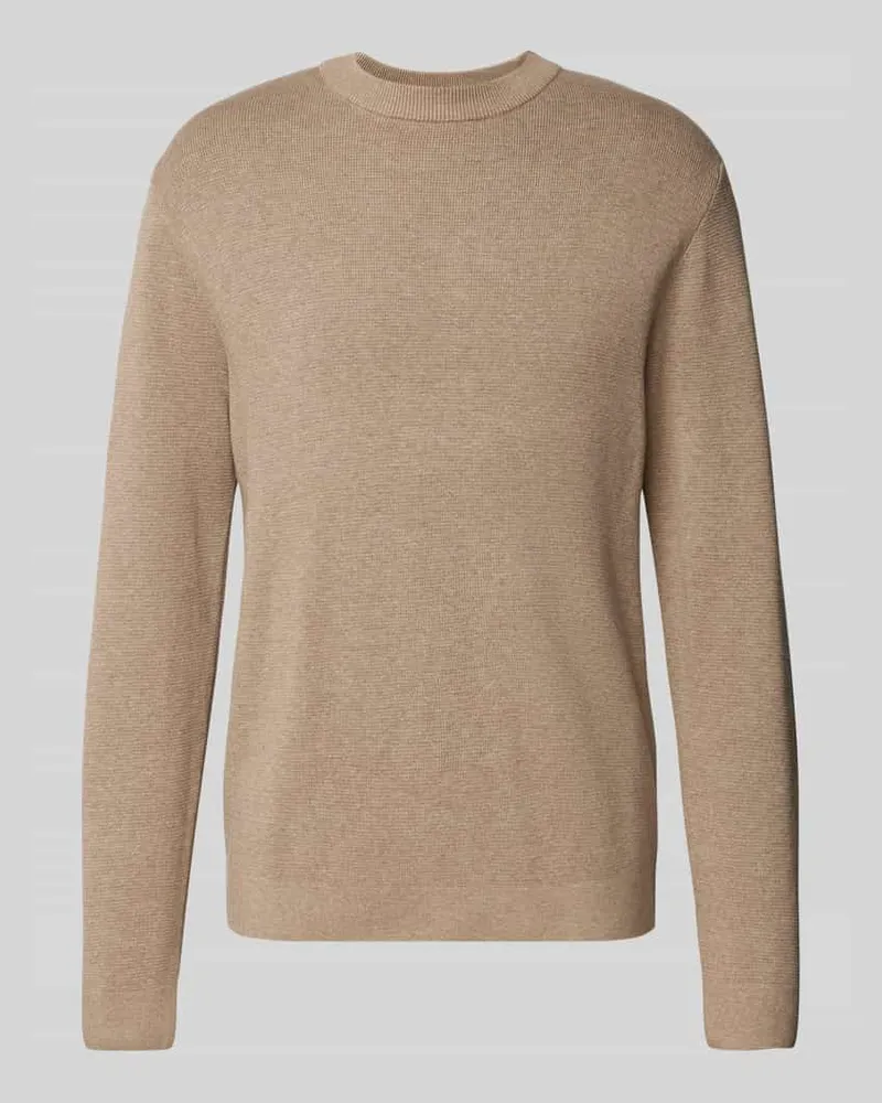 Jack & Jones Strickpullover mit Stehkragen Modell 'MILANO 