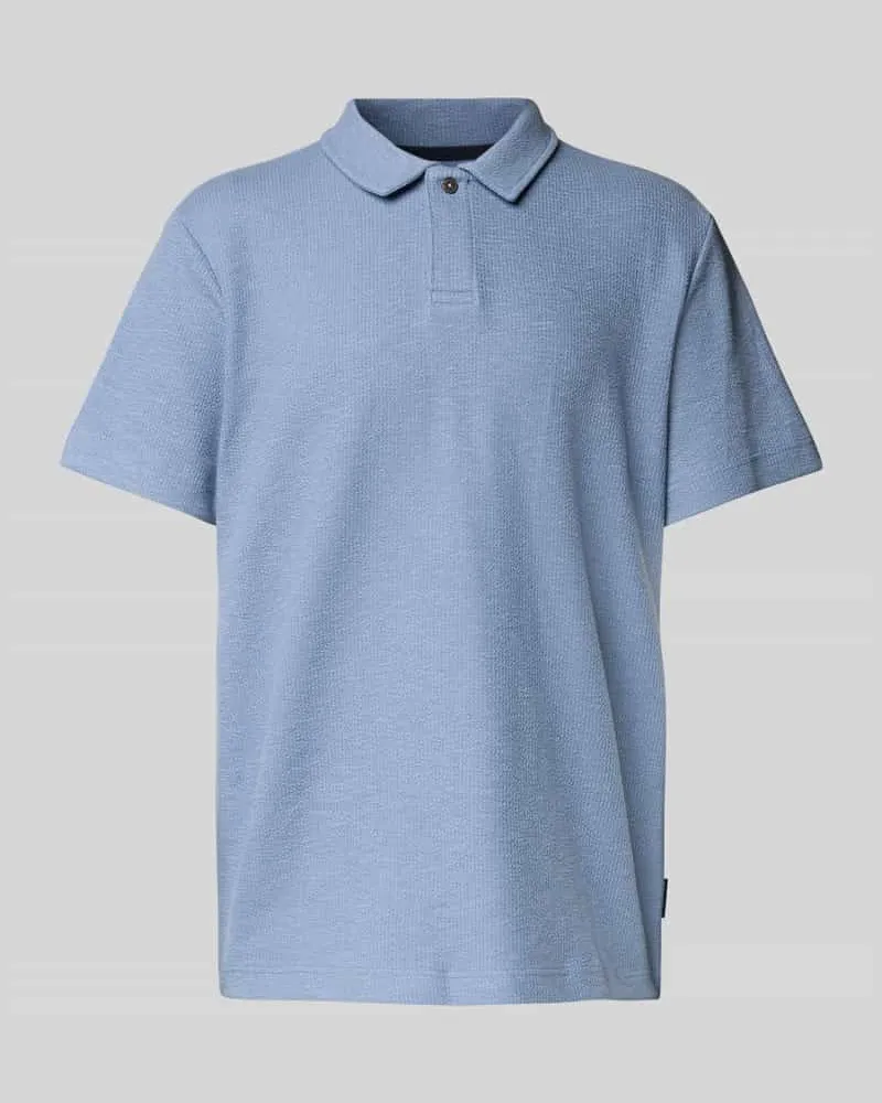 Tom Tailor Regular Fit Ripp Poloshirt mit Stretch-Anteil 