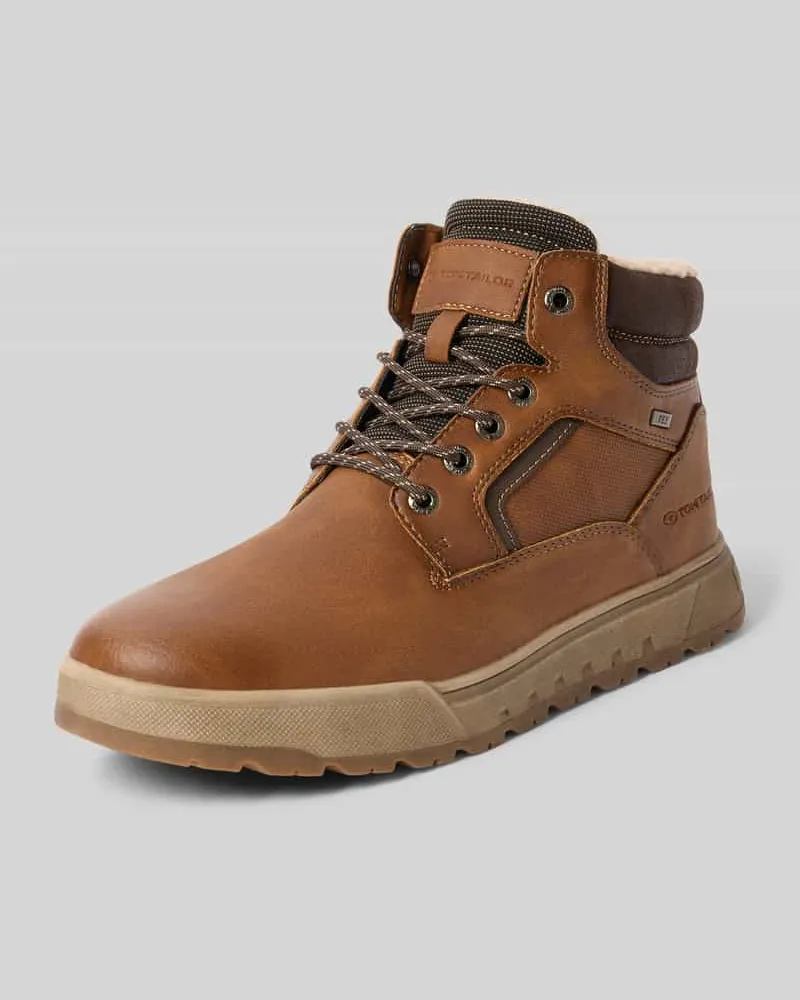 Tom Tailor Boots mit Warmfutter Modell 'Onar Cognac