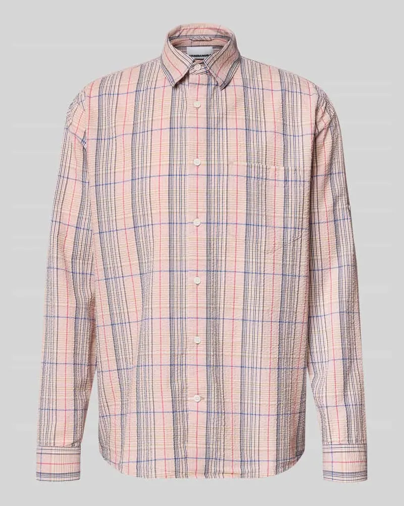 Armedangels Relaxed Fit Freizeithemd aus reiner Baumwolle Altrosa