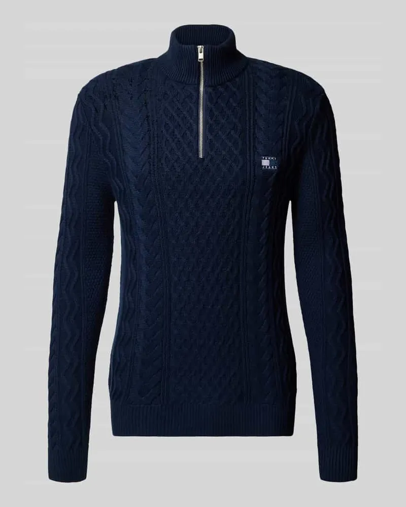 Tommy Hilfiger Regular Fit Strickpullover aus reiner Baumwolle 