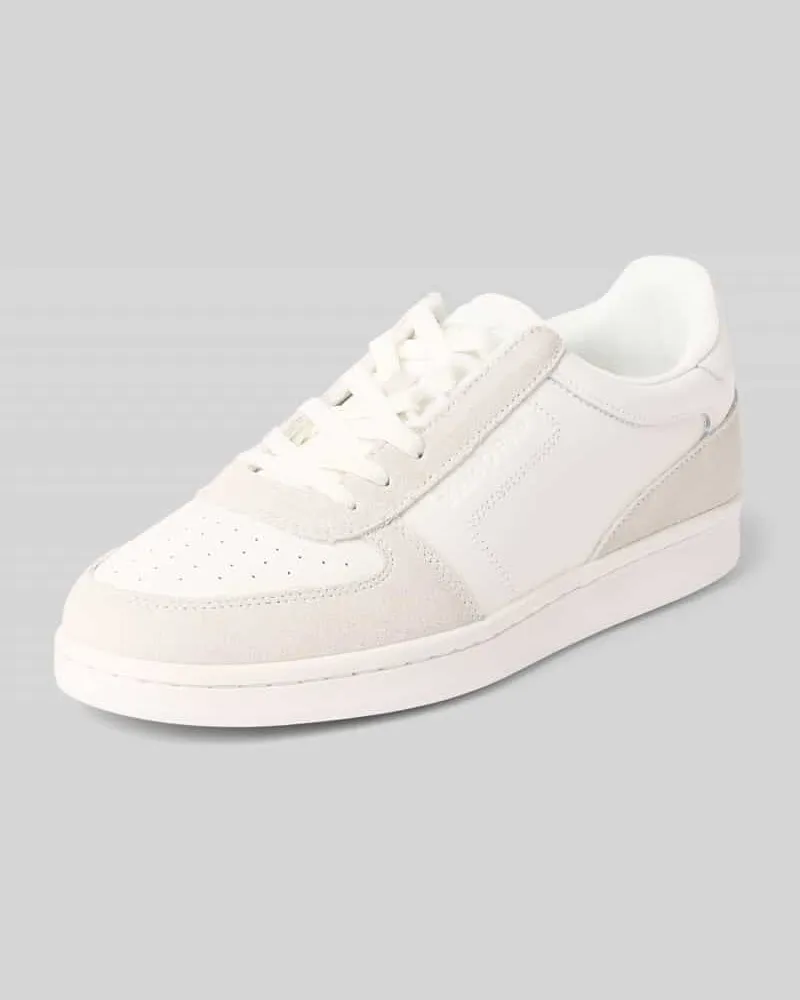 Marc O'Polo Sneaker mit echtem Leder Modell 'VINCENZO 2A Weiss