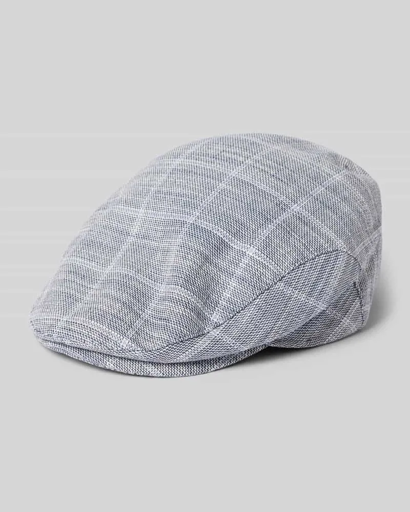 Müller Headwear Schiebermütze mit verstärktem Schirm und Leinen-Anteil 