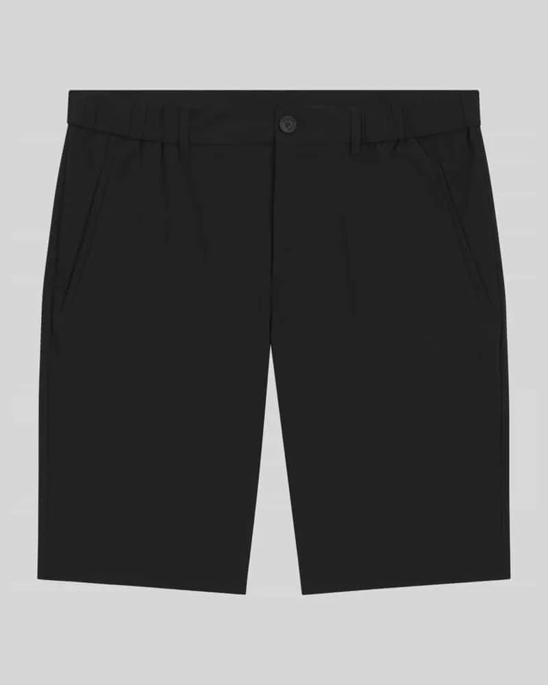 HUGO BOSS Regular Fit Shorts mit elastischem Bund Modell 'S_SPEEDFLEX Black
