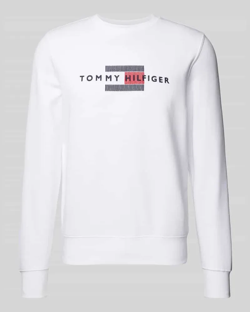 Tommy Hilfiger Sweatshirt mit Label-Stitching 