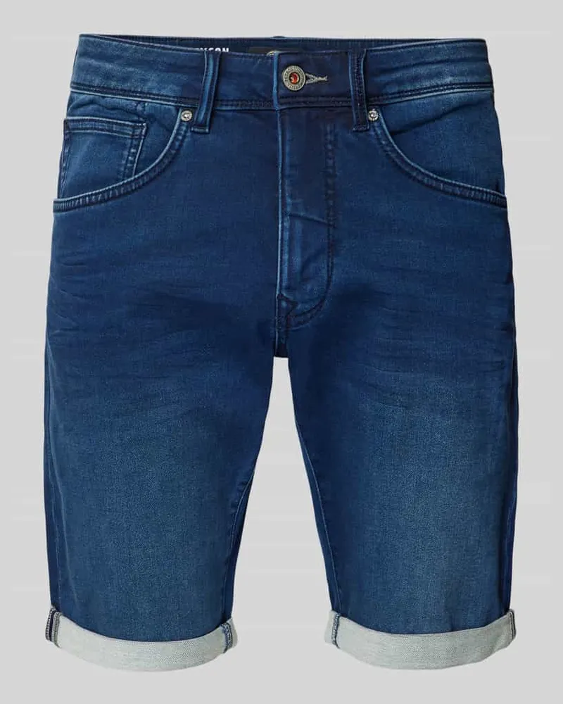Petrol Industries Slim Fit Jeansshorts im 5-Pocket-Design 