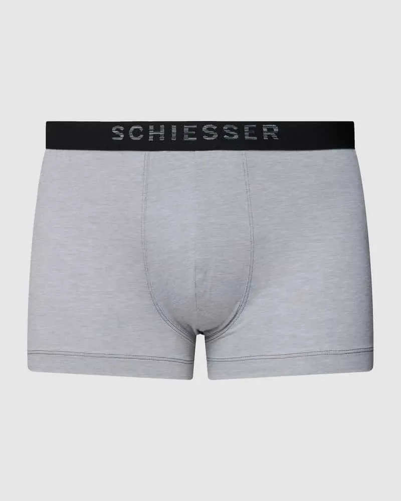 Schiesser Trunks in melierter Optik Modell 'Piqué 