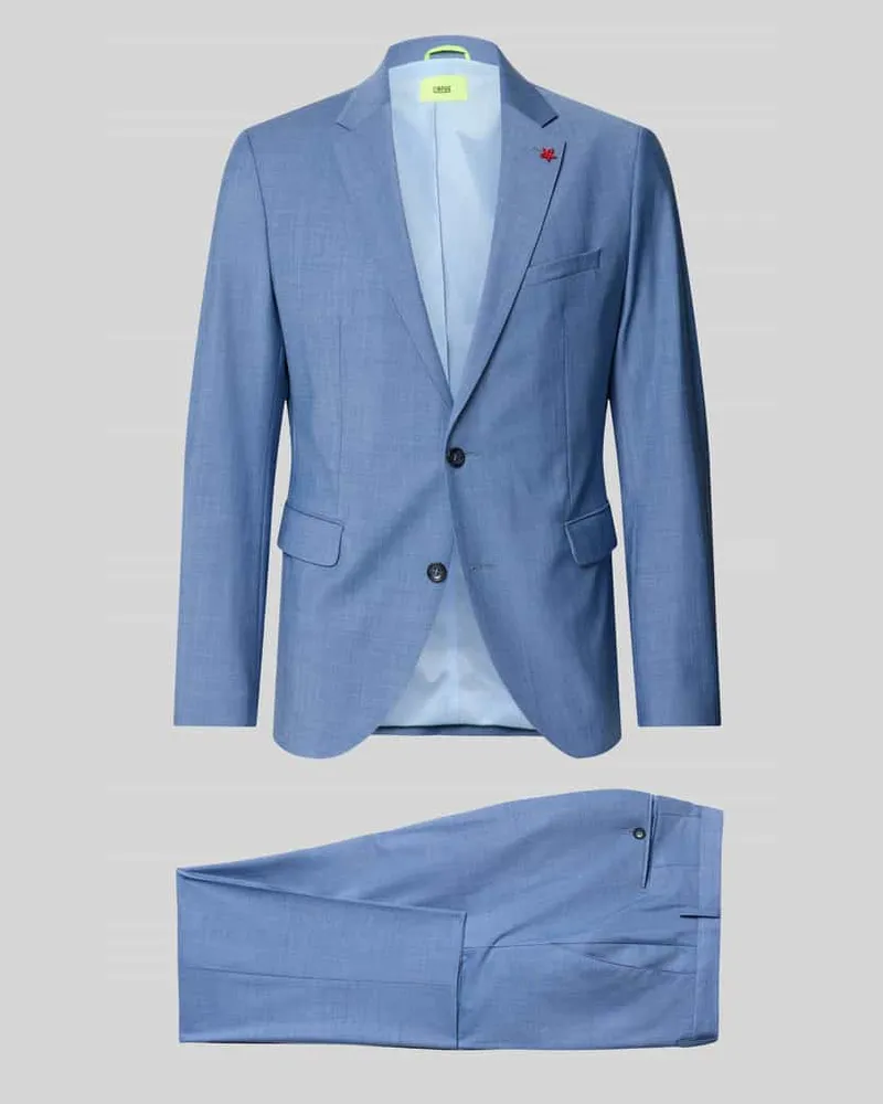 cinque Regular Fit Sakko mit Schurwoll-Anteil Modell 'Monopoly Blau