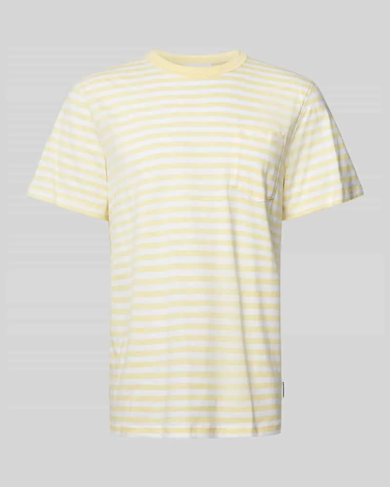 Armedangels T-Shirt mit Brusttasche Modell 'MAARKOS 