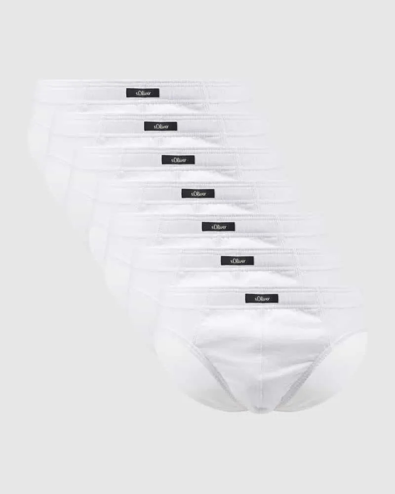 S.Oliver Slip aus Baumwolle im 7er-Pack 