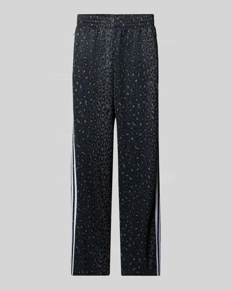 adidas Sweatpants mit elastischem Bund und Label-Stitching 