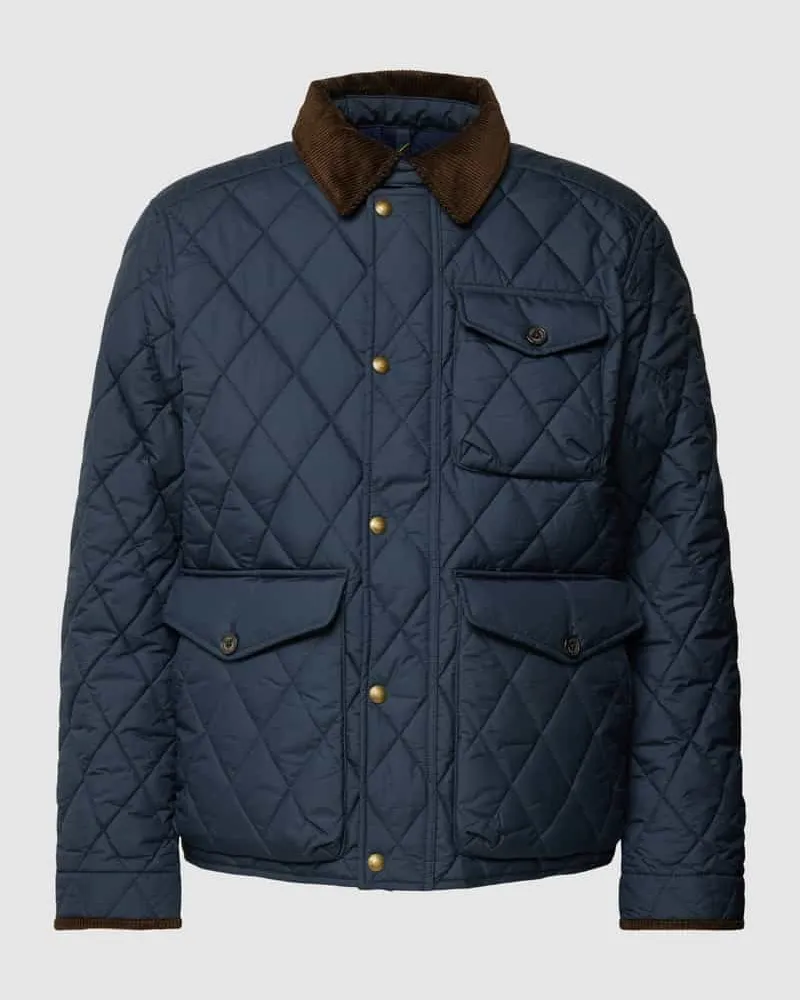 Ralph Lauren Steppjacke mit Umlegekragen Modell 'BEATON Marine