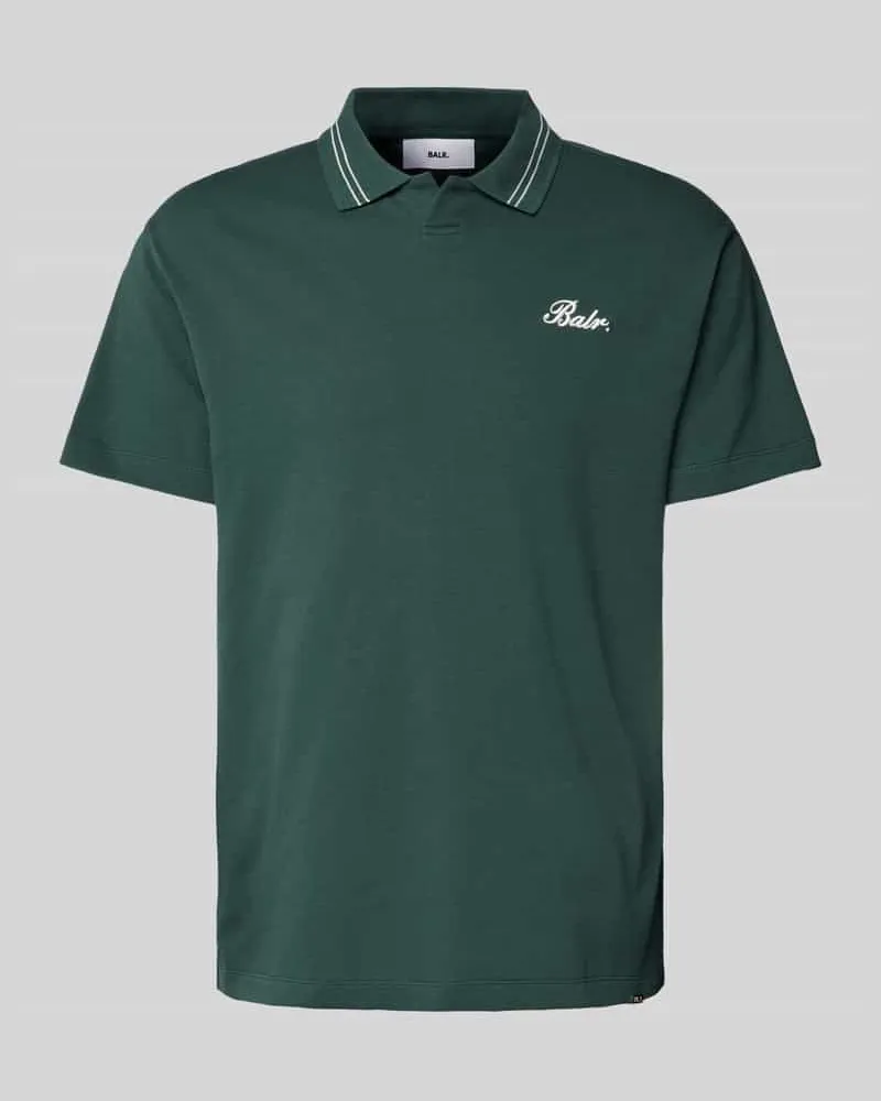 BALR. Poloshirt mit Label-Stitching 