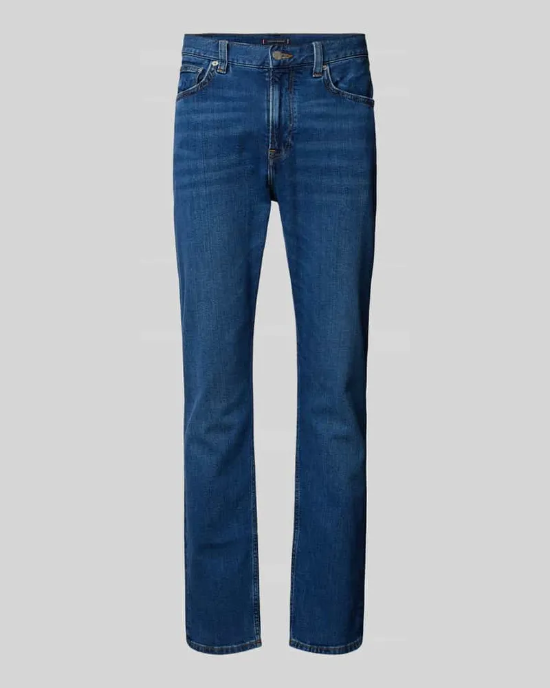 Tommy Hilfiger Slim Fit Jeans aus Viskose im 5-Pocket-Design Modell 'MERCER 