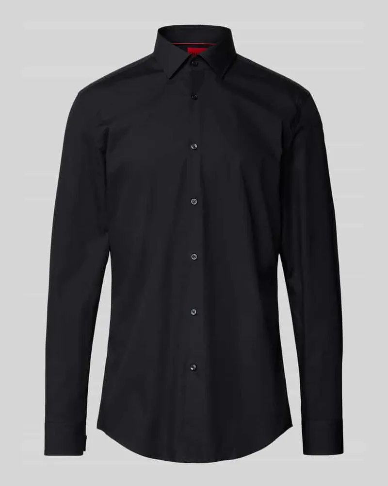 HUGO BOSS Slim Fit Business-Hemd aus Baumwolle Modell 'Jenno 