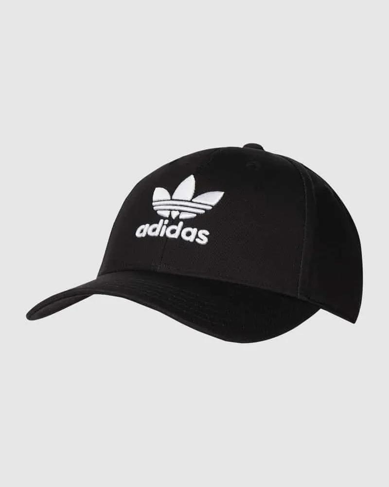 adidas Cap mit Label-Stitching Black