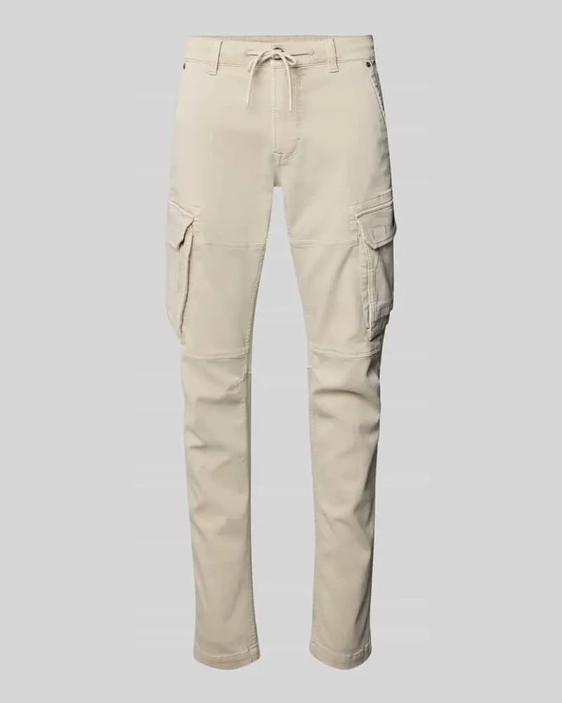 PME Legend Cargohose mit Schnürung Modell 'EXPEDIZOR Beige