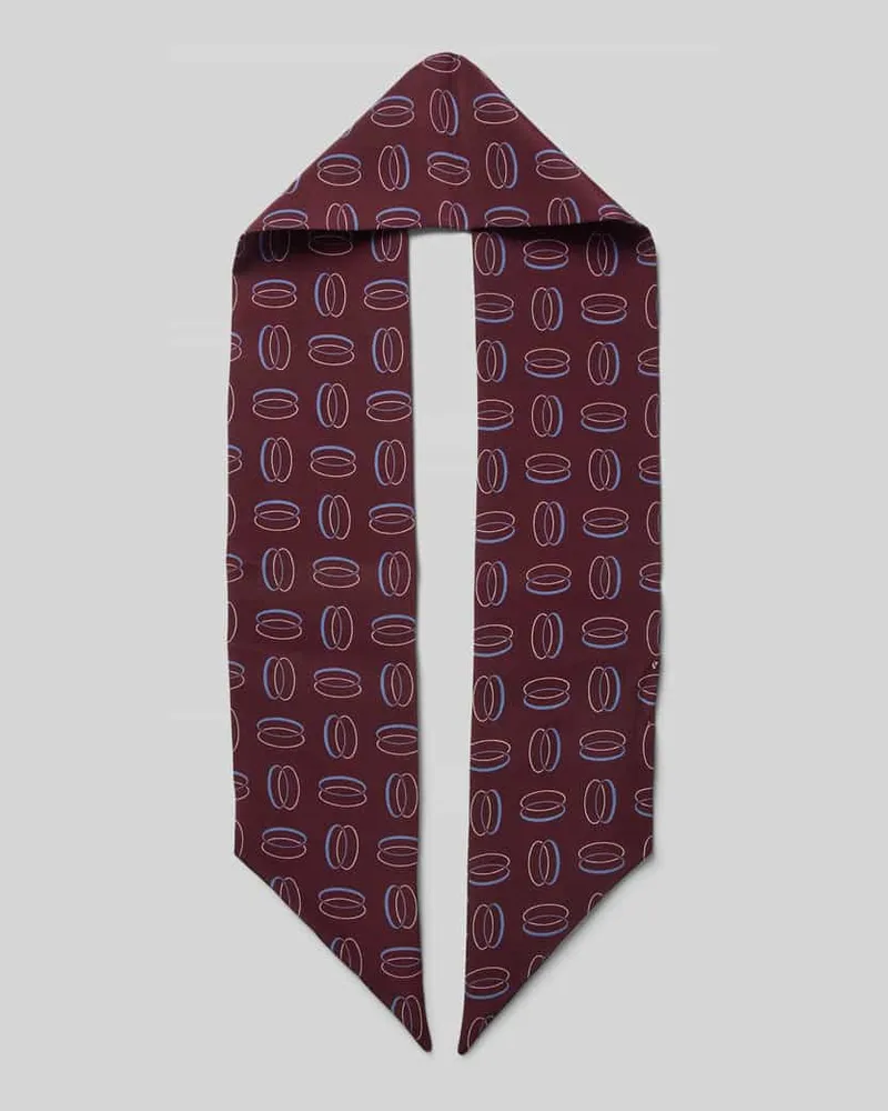 Blick Seidenfliege aus reiner Seide Modell 'Lassiter Bordeaux