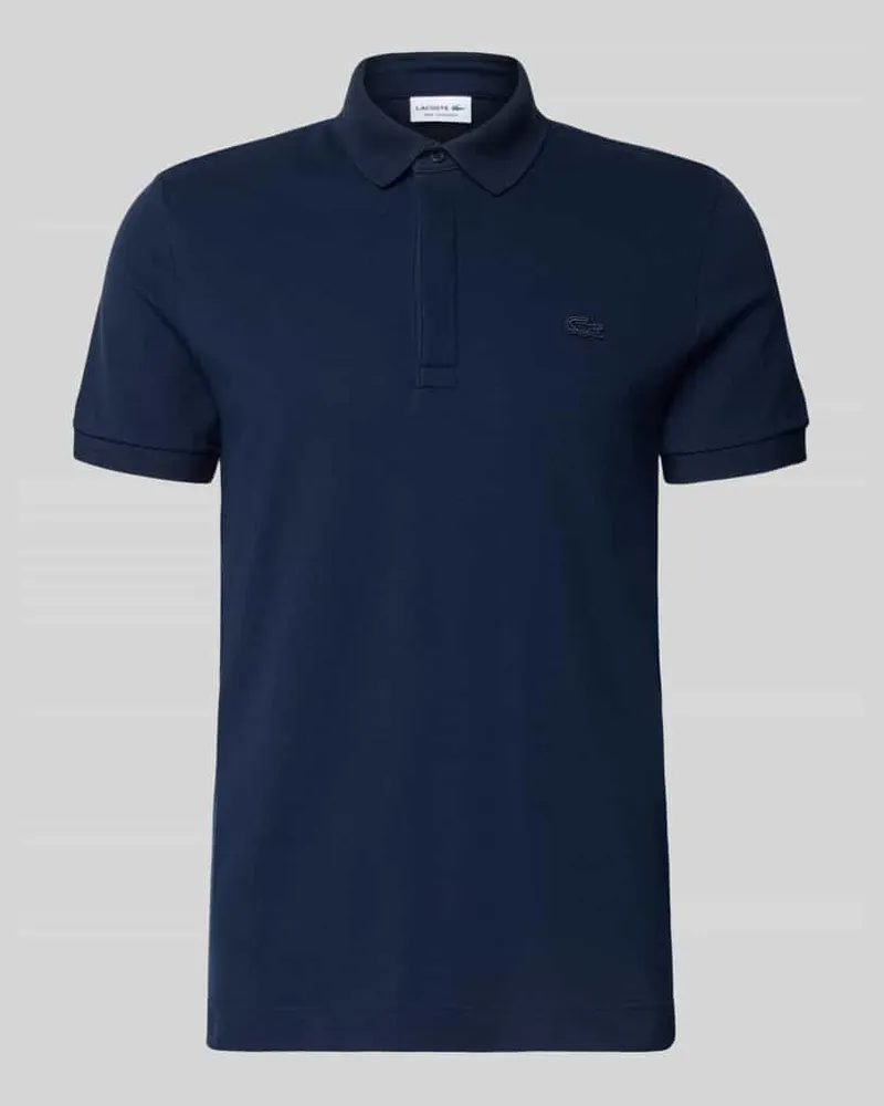 Lacoste Regular Fit Poloshirt aus Baumwoll-Mix Marine