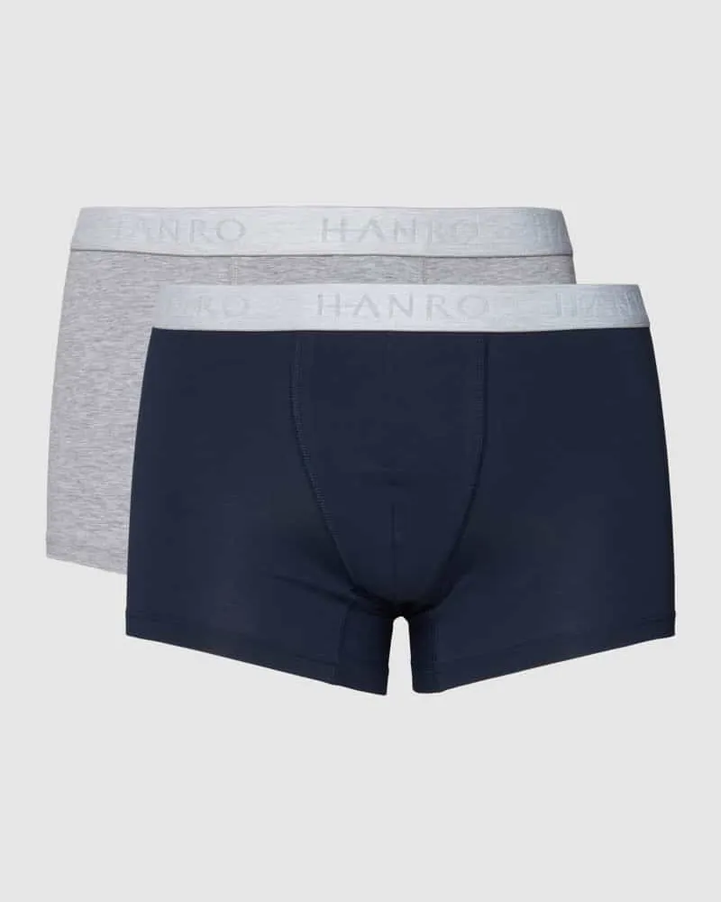 Hanro Trunks mit Label-Details im 2er-Pack 