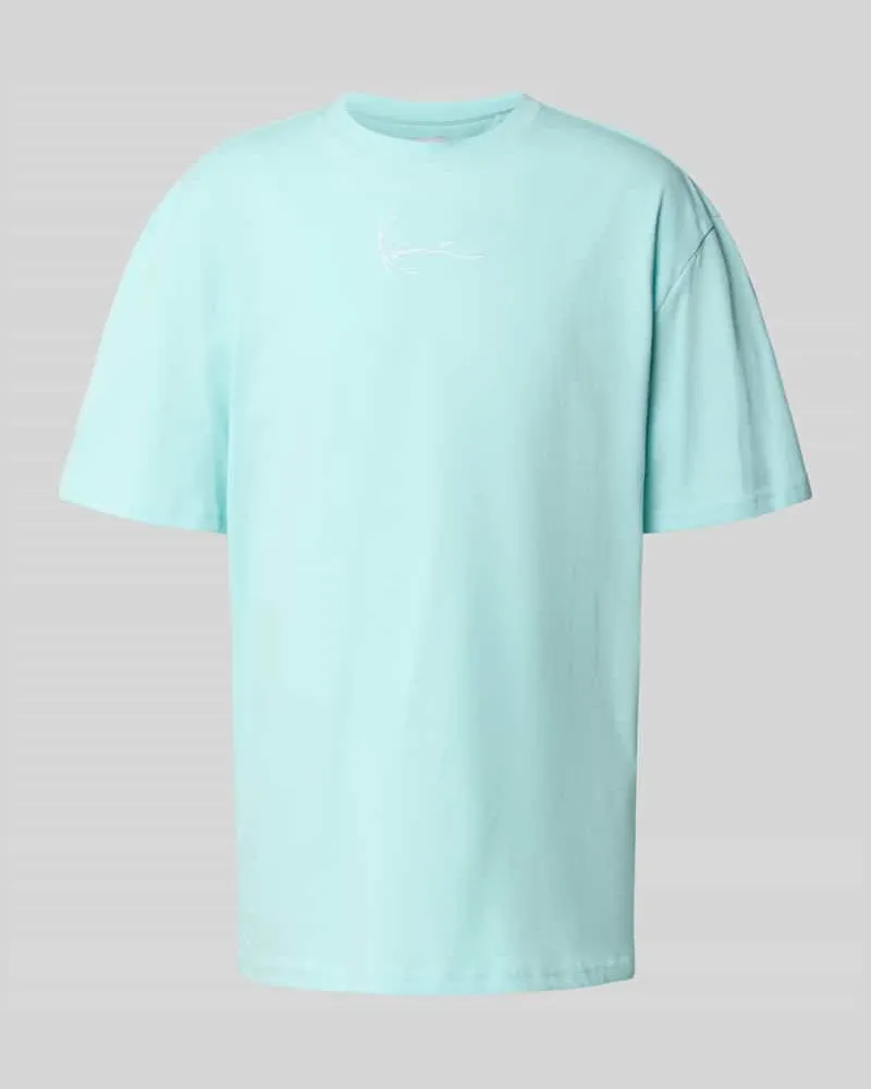 Karl Kani T-Shirt mit Label-Stitching 