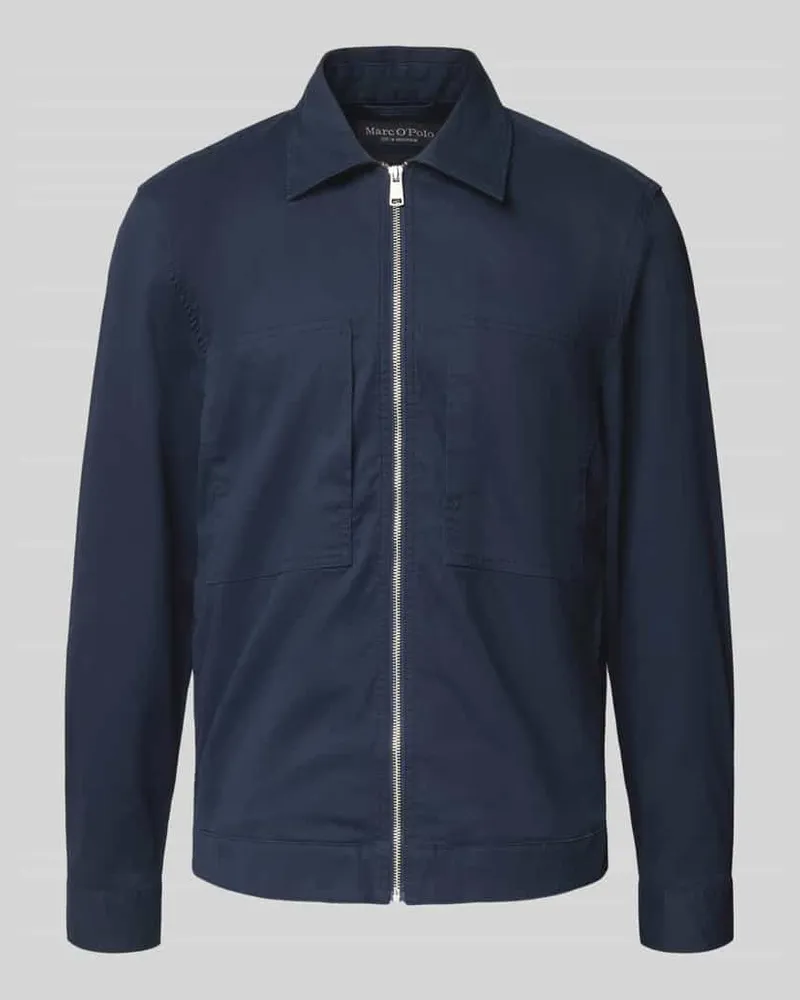 Marc O'Polo Relaxed Fit Overshirt aus Baumwoll-Mix 