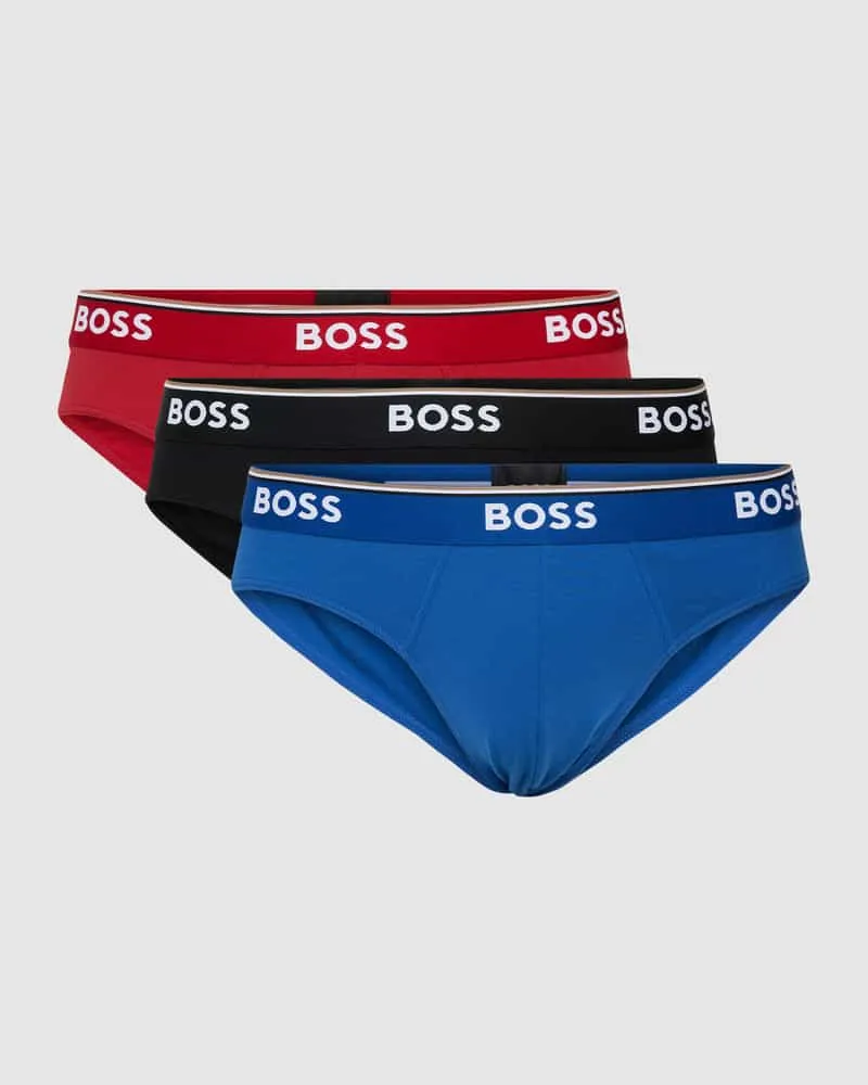 HUGO BOSS Slip mit Label-Details im 3er-Pack Modell 'Power 
