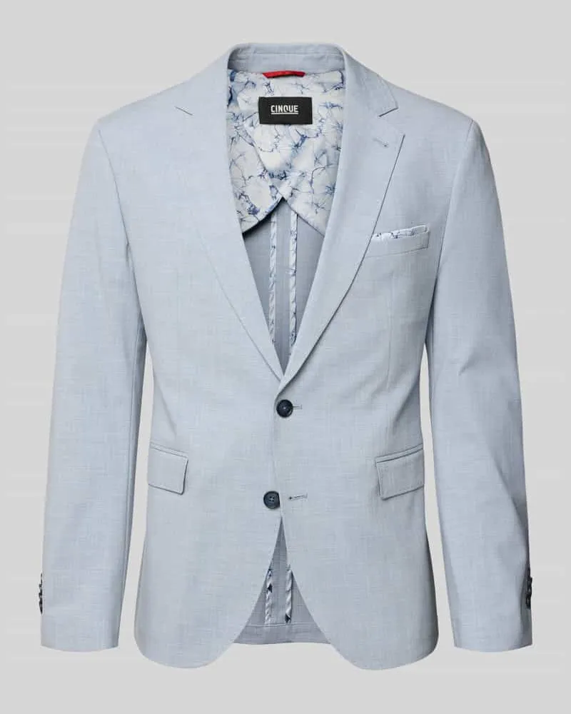 cinque Sakko mit Brustleistentasche Modell 'Data Hellblau